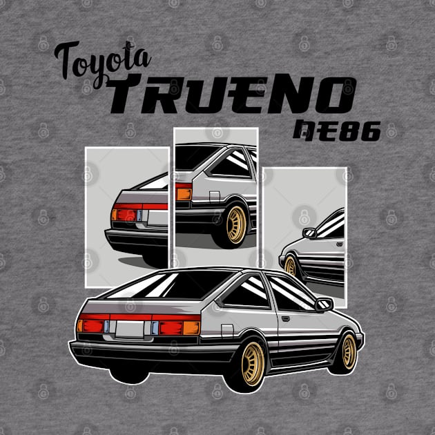 Toyota Trueno AE 86 by mirailecs